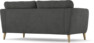 Bridge - 2-sits soffa - Svart