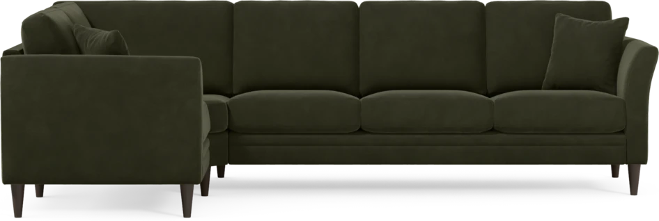 Eden - Hörnsoffa, 1+3-sits - Grön