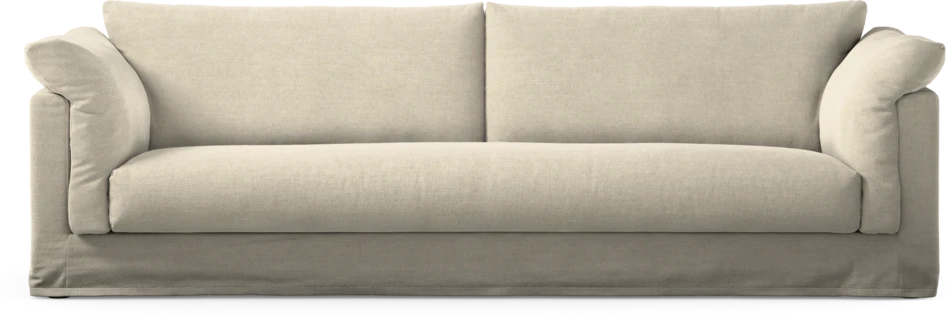 Cherrie Klädsel - Klädsel till 4-sits soffa, hel dyna - Beige
