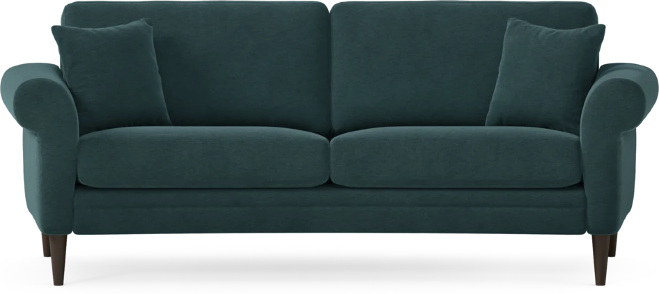 Eden - 2,5-sits soffa svängd - Blå