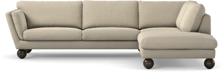 Madison Lux - 3-sits soffa med divan höger - Beige
