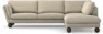 Madison Lux - 3-sits soffa med divan höger - Beige