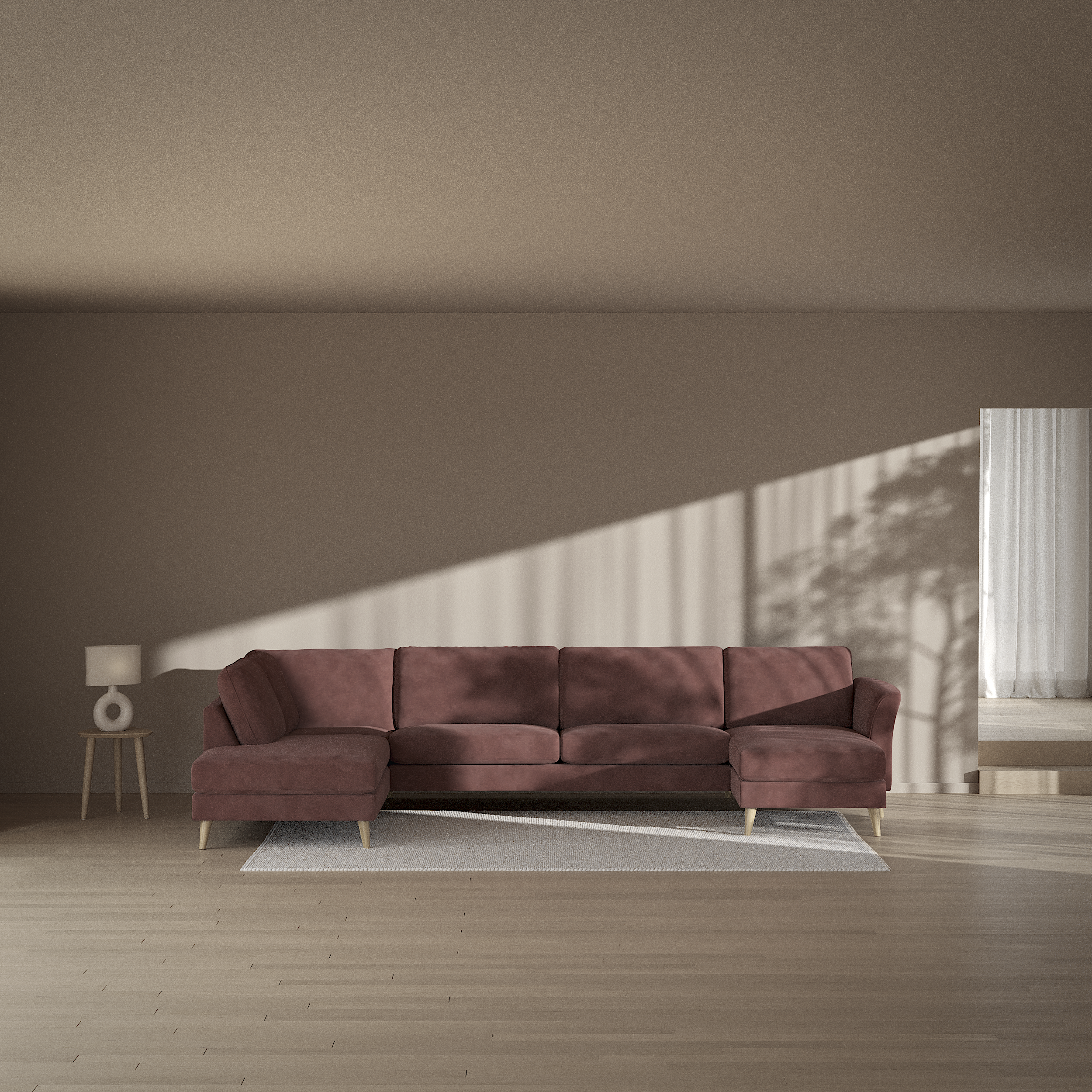 Bridge - 3-sits soffa med divan vänster och schäslong höger - inspiration