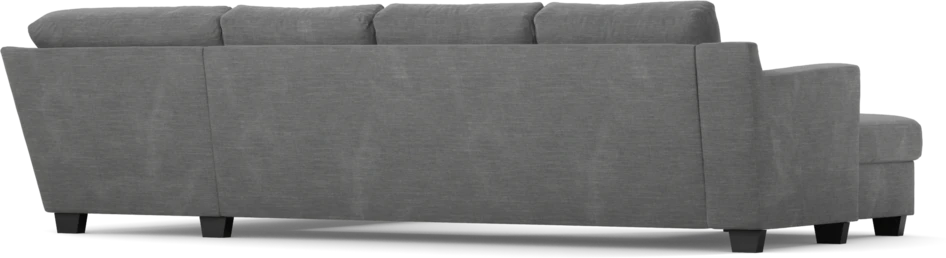 Friday - 3-sits soffa med schäslong vänster och divan höger - Grå