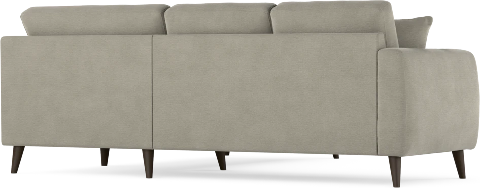 Eden - Hörnsoffa, 2+2-sits - Brun