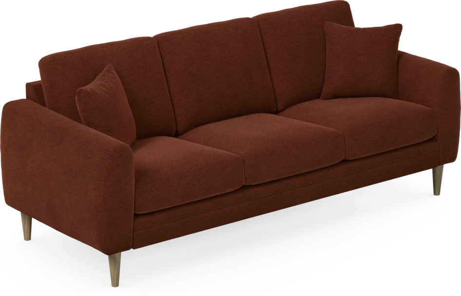 Eden - 3-sits soffa - Orange