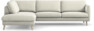 Madison - 3-sits soffa med divan vänster - Vit