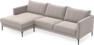 Impression - 3-sits soffa med schäslong vänster - Grå