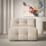 Bella - 1-sits utan armstöd - Beige