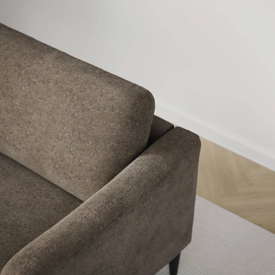 Bridge - 4-sits soffa - Brun