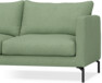Impression Delux - 3-sits soffa med divan vänster - Grön