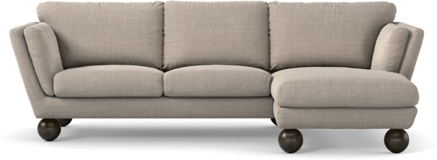 Madison - 2-sits soffa med schäslong höger - Beige