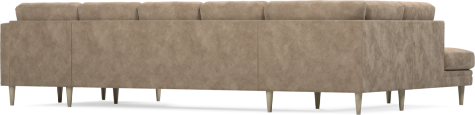 Eden - 3-sits soffa med divan vänster och schäslong höger - Beige