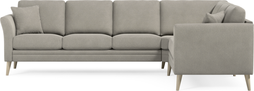 Eden - Hörnsoffa, 3+2-sits - Grå