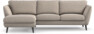 Madison Lux - 2-sits soffa med schäslong vänster - Beige