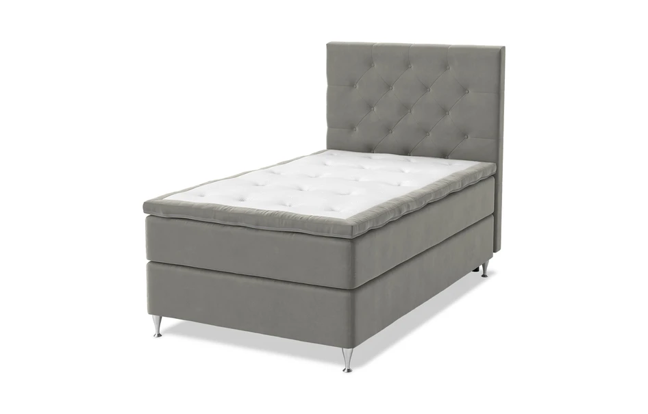 Sense - Sänggavel, B 90-140 cm - Grå