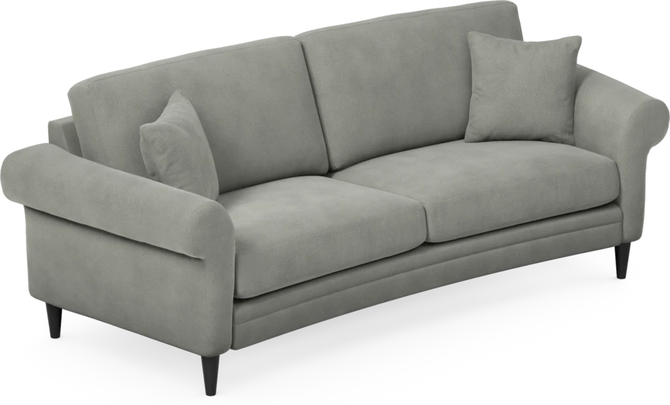 Eden - 2,5-sits soffa svängd - Grå