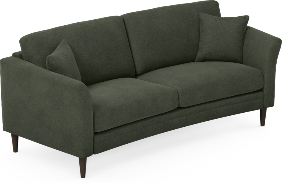 Eden - 2,5-sits soffa svängd - Grön