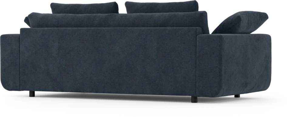 Amie - 3-sits soffa - Blå