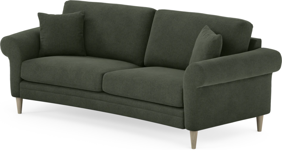 Eden - 2,5-sits soffa svängd - Grön