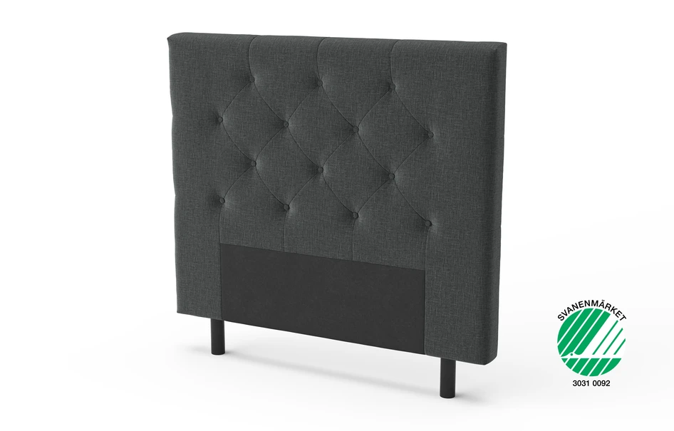 Feel - Sänggavel, B 90-140 cm - Grå