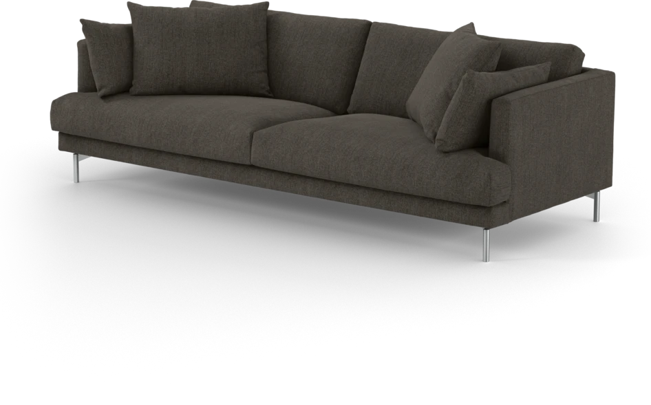 Harper - 4-sits soffa - Brun