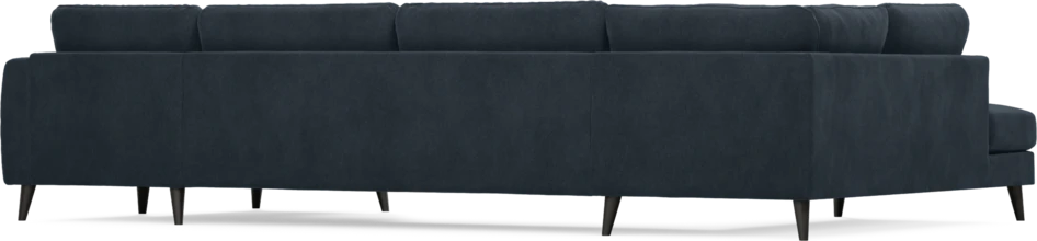 Bridge - 3-sits soffa med divan vänster och schäslong höger - Blå