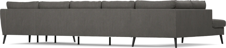 County - 4-sits soffa med divan vänster och schäslong höger - Brun