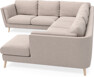 Madison - Hörnsoffa med schäslong höger - Beige