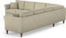 Eden - Hörnsoffa 3+3 - Beige