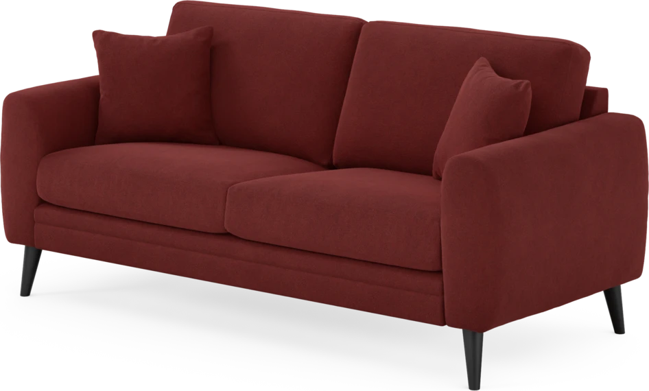 Eden - 2,5-sits soffa - Röd