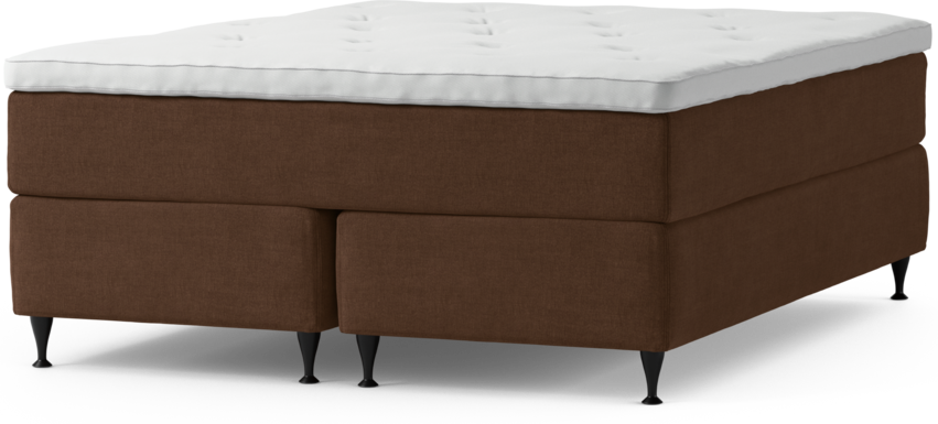 Delux Dream - Kontinentalsäng, dubbelsäng med bäddmadrass och sängben