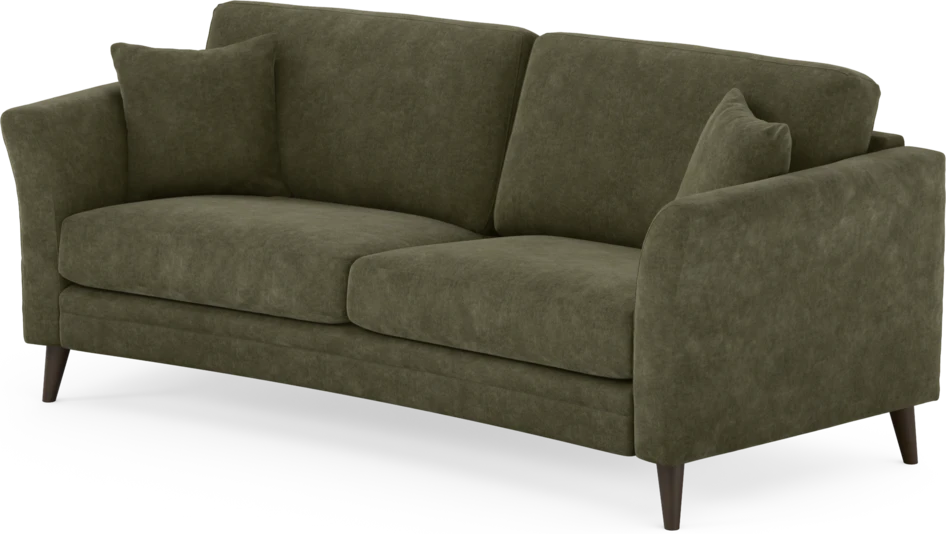 Eden - 2,5-sits soffa svängd - Grön