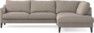 Winston - 3-sits soffa med divan höger - Beige