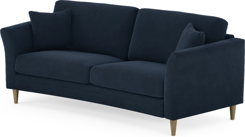 Eden - 2,5-sits soffa svängd - Blå