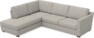 Friday - 2,5-sits soffa med divan vänster - Beige