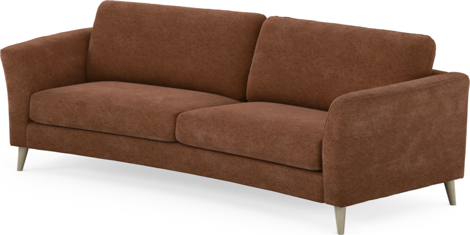 Bridge - 3-sits soffa svängd - Orange