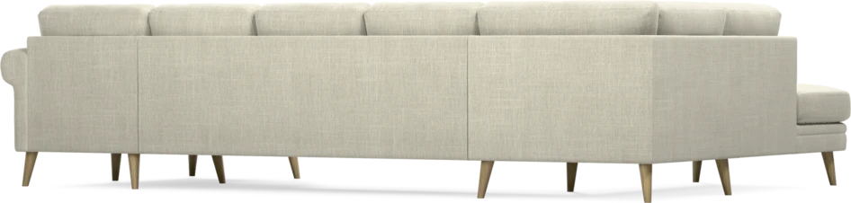 Eden - 3-sits soffa med divan vänster och schäslong höger - Beige