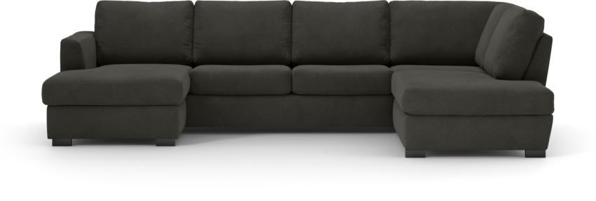 Friday - 3-sits soffa med schäslong vänster och divan höger - Grå