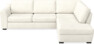 Friday - 2,5-sits soffa med divan höger - Vit