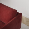 Madison Lux - 2-sits soffa med schäslong vänster - Rosa