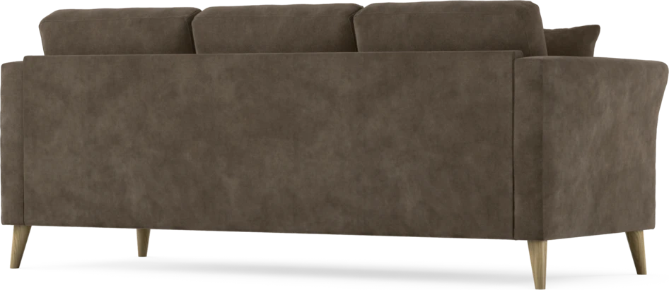 Eden - 3-sits soffa - Brun