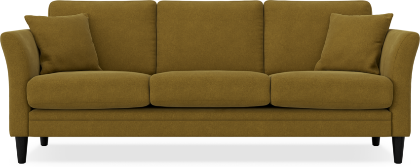 Eden - 3-sits soffa - Gul