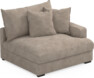 Rossi - 1,5-sits med armstöd höger - Beige