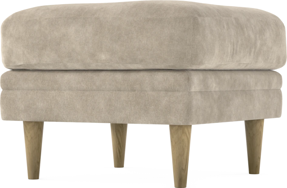 Eden - Fotpall - Beige