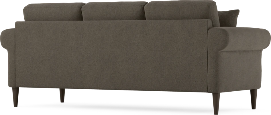 Eden - 3-sits soffa - Brun