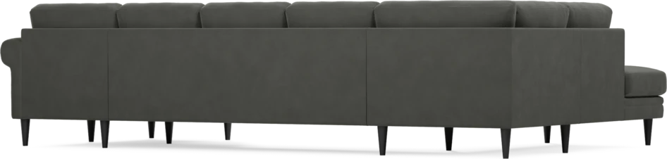 Eden - 3-sits soffa med divan vänster och schäslong höger - Grå