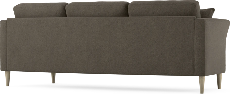 Eden - 3-sits soffa svängd - Brun