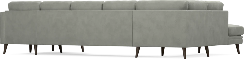 Eden - 3-sits soffa med divan vänster och schäslong höger - Grå
