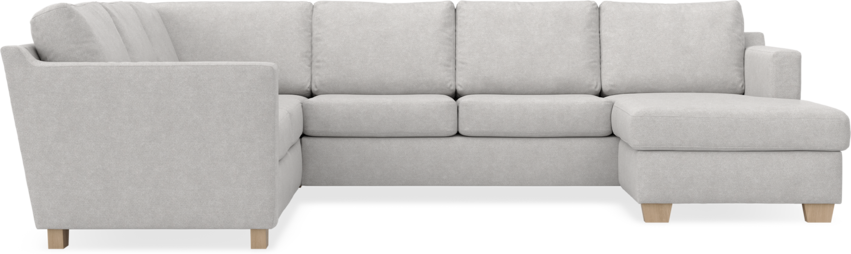 Friday - Hörnsoffa, 2+3-sits med schäslong höger - Grå